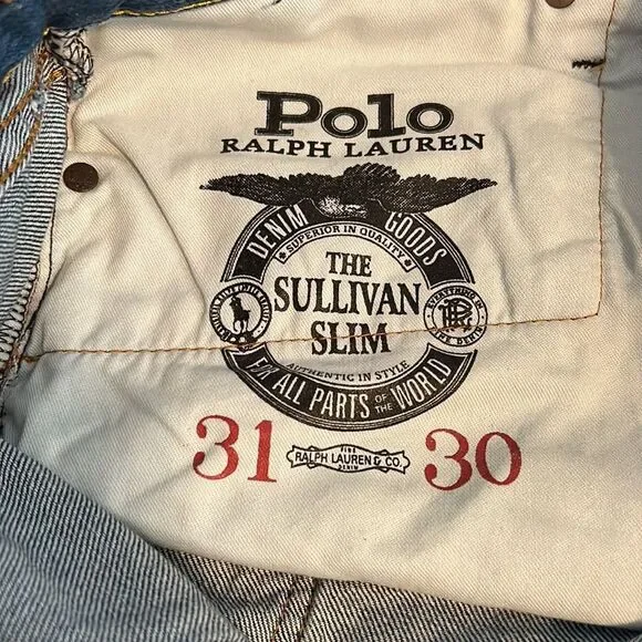 NWT- Polo Ralph Lauren - Men’s The Sullivan SlimStraight Jeans - Size 31/30